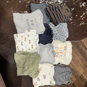 Newborn Baby Onesie long sleeves bundle